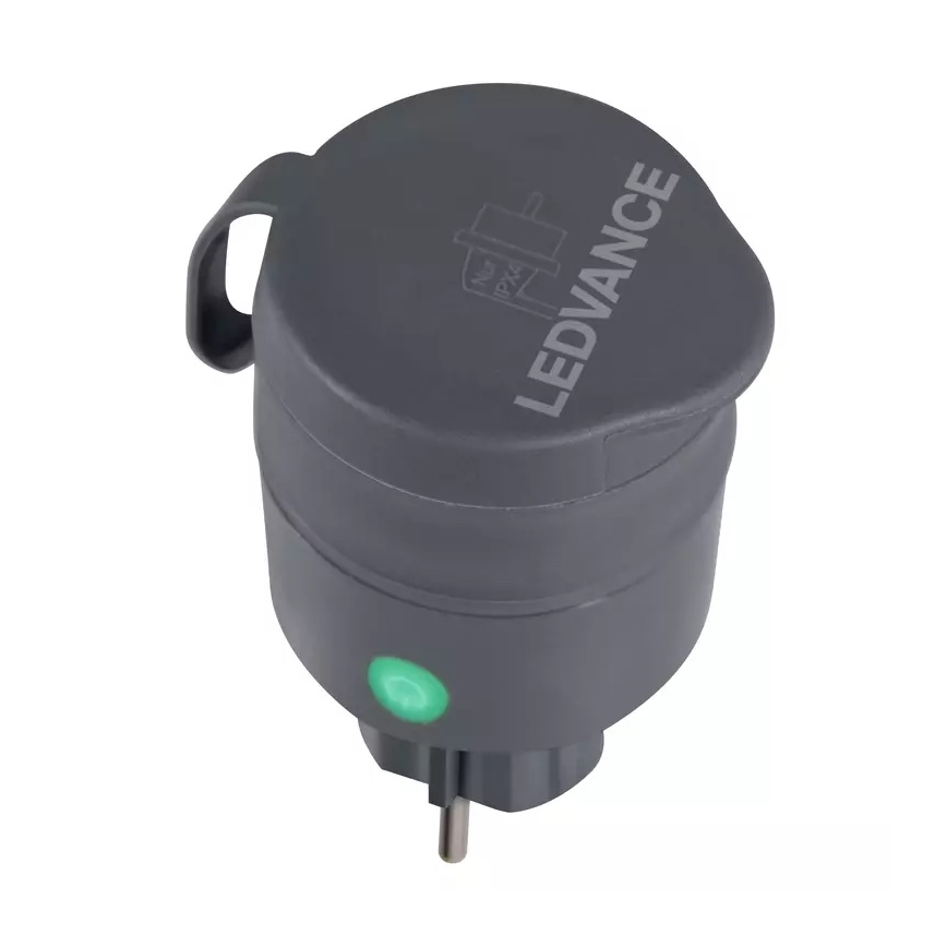 Ledvance - Venkovní chytrá zásuvka SMART+ PLUG 3680W Wi-Fi IP44