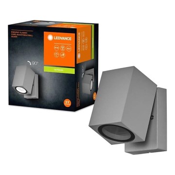 Ledvance - Venkovní nástěnné svítidlo ENDURA CLASSIC 1xGU10/35W/230V IP44 šedá