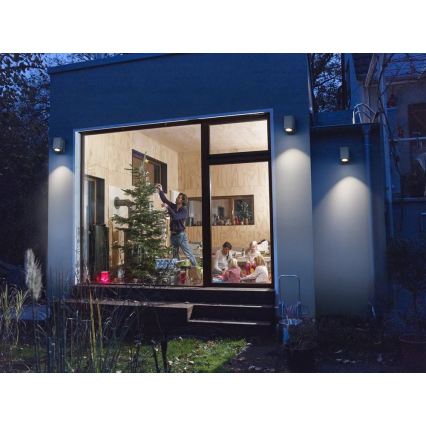 Ledvance - Venkovní nástěnné svítidlo ENDURA CLASSIC 1xGU10/35W/230V IP44 šedá