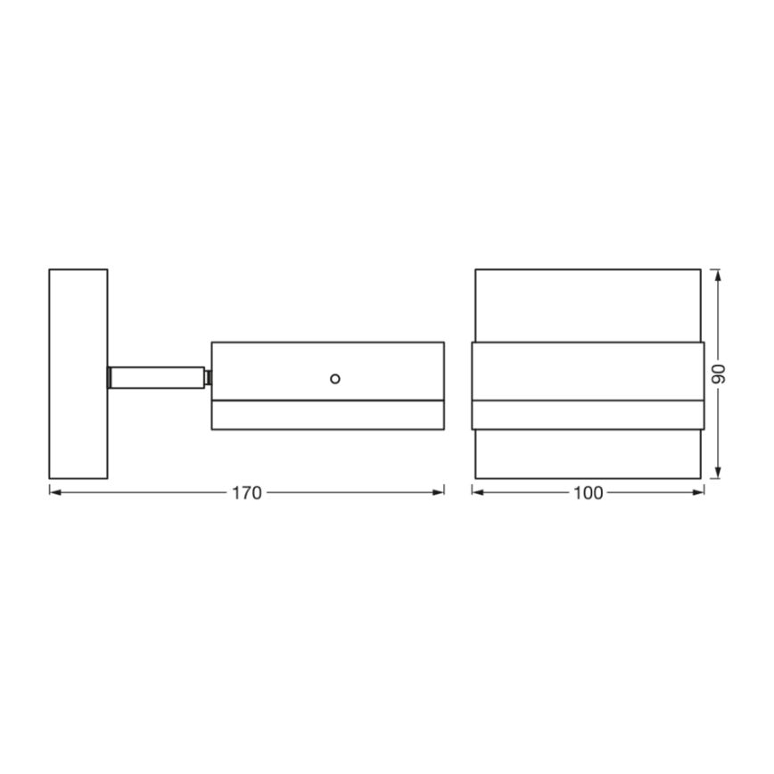 Ledvance - Venkovní nástěnné svítidlo ENDURA CLASSIC 1xGX53/12W/230V IP44