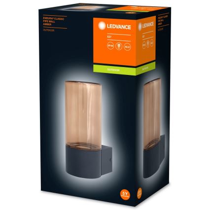 Ledvance - Venkovní nástěnné svítidlo PIPE 1xE27/25W/230V IP44