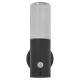 Ledvance - Venkovní nástěnné svítidlo se senzorem FIGO CYLINDER 1xE27/20W/230V