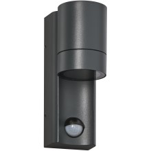 Ledvance - Venkovní nástěnné svítidlo se senzorem ISIDOR 1xGU10/35W/230V IP65