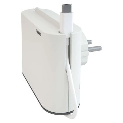 Legrand 049401 - Rozbočovací zásuvka 2Z Typ C + USB-A + USB-C bílá