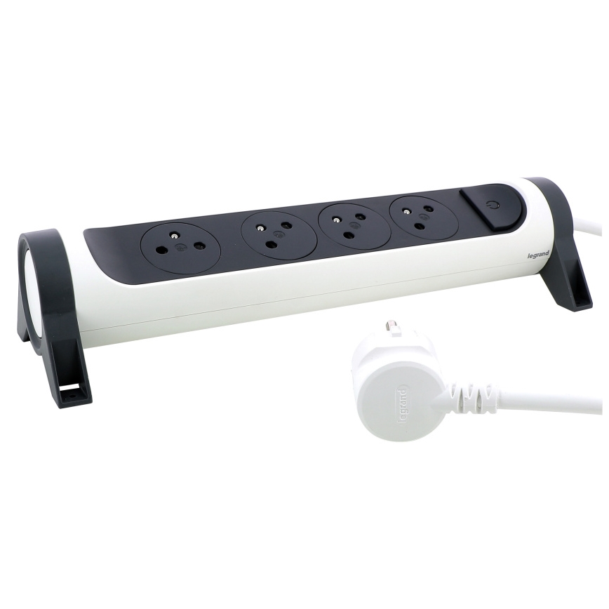 Legrand 049459 - Prodlužovací kabel s vypínačem 4Z Typ E 3m