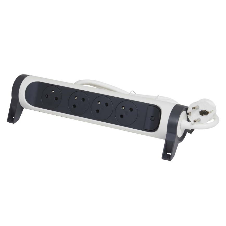 Legrand 049459 - Prodlužovací kabel s vypínačem 4Z Typ E 3m
