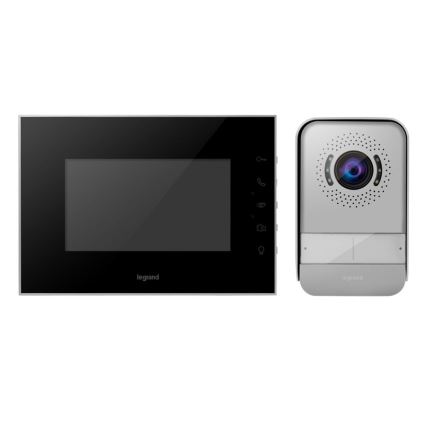 Legrand 369220 - Sada bezdrátového videozvonku pro 1 byt zrcadlový