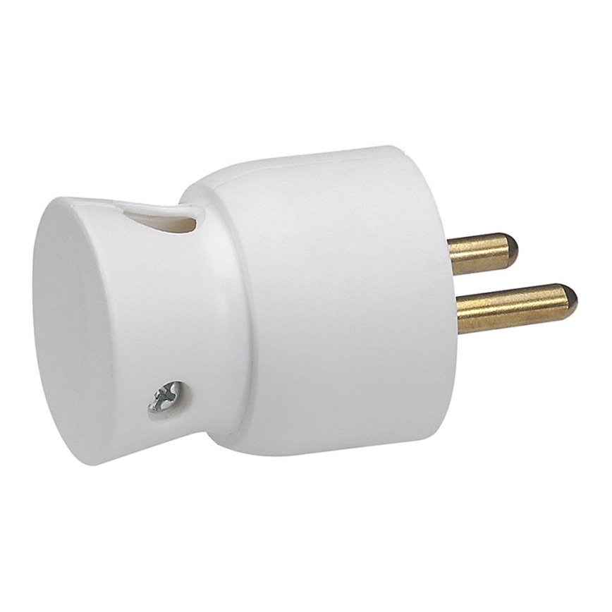 Legrand 50416 - Vidlice boční přívod 230V/16A 2P+T bílá