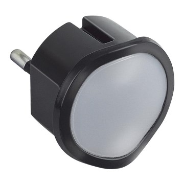 Legrand 50677 - LED Stmívatelné noční svítidlo do zásuvky LED/0,06W/230V černé Legrand 50677 - LED Stmívatelné noční svítidlo do zásuvky LED/0,06W/230V černé