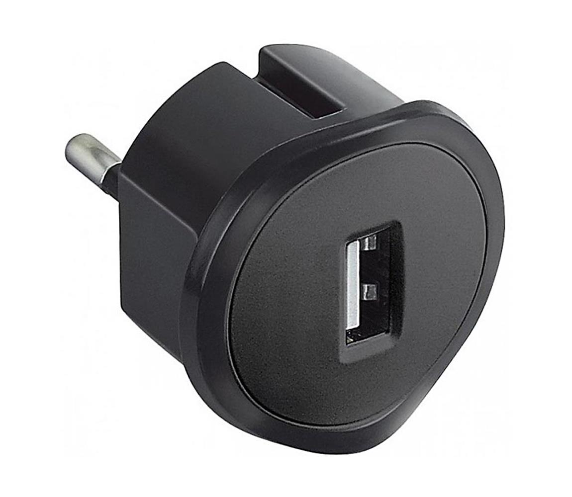 LEGRAND Legrand 50681 - Adaptér USB do zásuvky 230V/1,5A černý SM50681