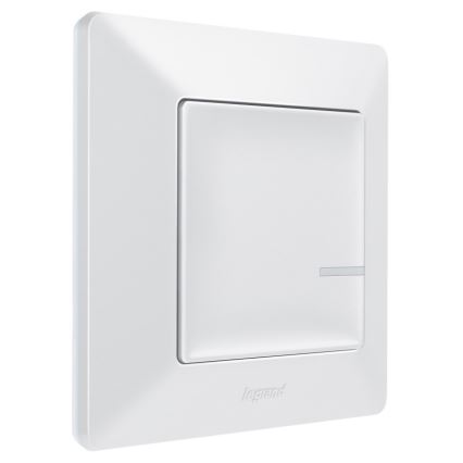 Legrand 752185 - Chytrý bezdrátový spínač 1-tlačítkový VALENA 230V Wi-Fi IP40