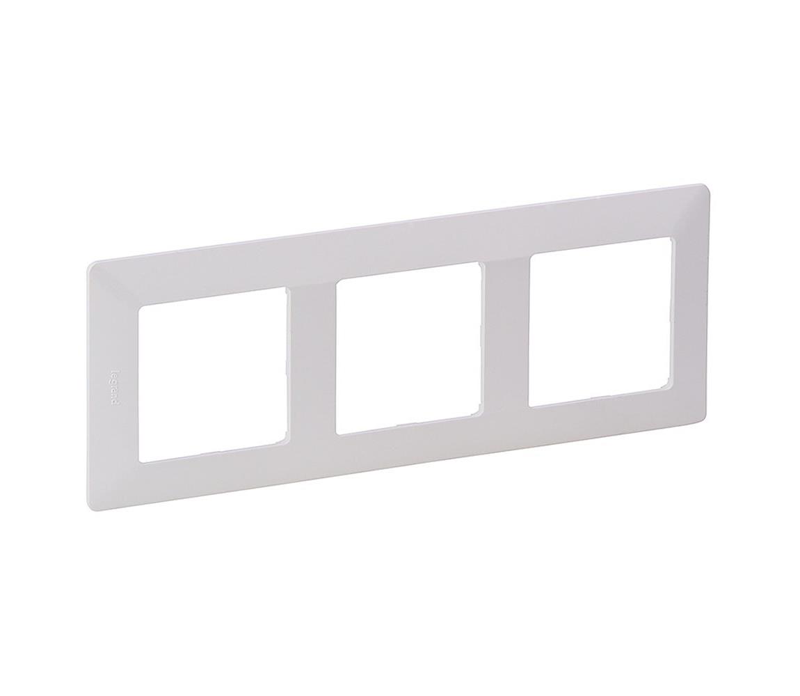 Legrand Legrand 754003 - Rámeček pro spínače VALENA LIFE 3P bílá SM754003