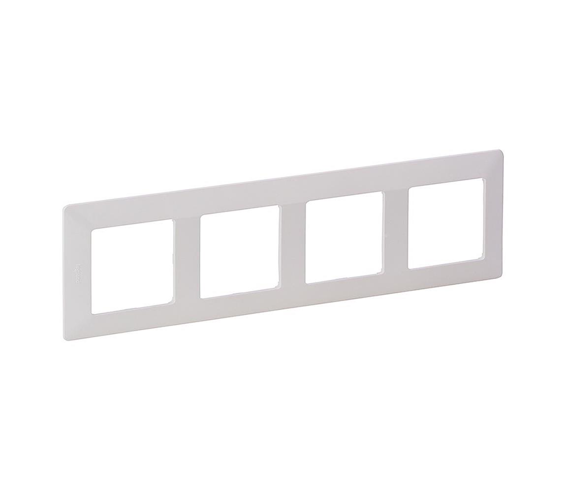 Legrand Legrand 754004 - Rámeček pro spínače VALENA LIFE 4P bílá SM754004