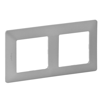 Legrand 754132 - Rámeček pro spínače VALENA LIFE 2P hliník