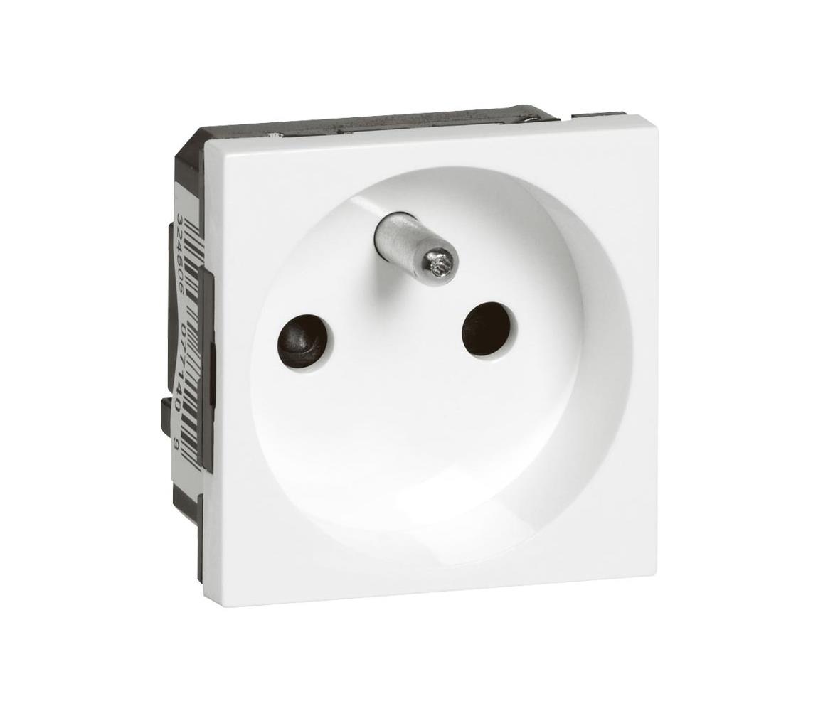Legrand Legrand 77140 - Zásuvka MOSAIC 230V/16A 2P+T 2M bílá SM77140