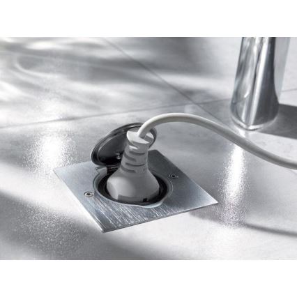 Legrand 89700 - Rámeček pro podlahovou zásuvku PLATINUM IP44 2M nerez IP44