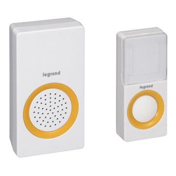 Legrand 94222 - Bezdrátový zvonek ELIOT 230V bílý IP44