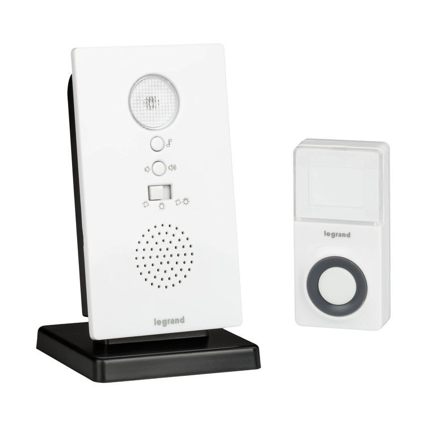 Legrand 94224 - Bezdrátový zvonek ELIOT se signalizací LED