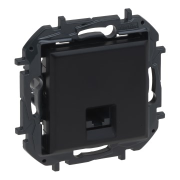 Legrand - Ethernetová zásuvka bez rámečku RJ45 NILOE STEP černá