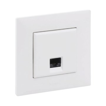 Legrand - Ethernetová zásuvka RJ45 s rámečkem NILOE STEP bílá