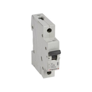 Legrand - Jistič 1-pólový RX3 1P C 25A 6000A