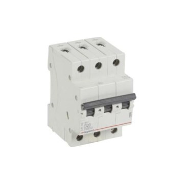 Legrand - Jistič 3-pólový RX3 3P B 20A 6000A