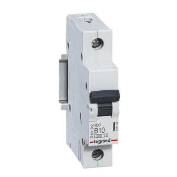 Legrand - Modulární 1-pólový jistič RX3 1P B 10A 6000A