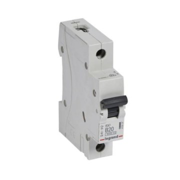 Legrand - Modulární 1-pólový jistič RX3 1P B 20A 6000A