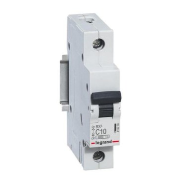 Legrand - Modulární 1-pólový jistič RX3 1P C 10A 6000A