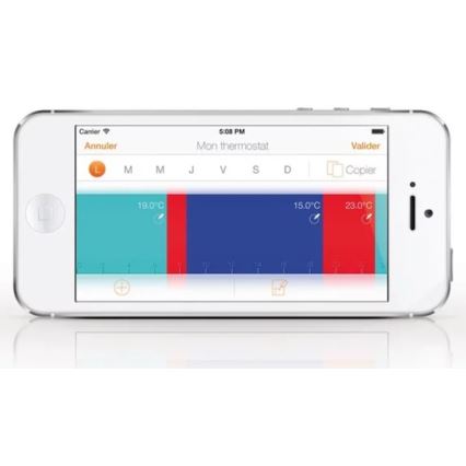 Legrand NTH-PRO - Chytrý termostat NTH-PRO 4,5V Wi-Fi