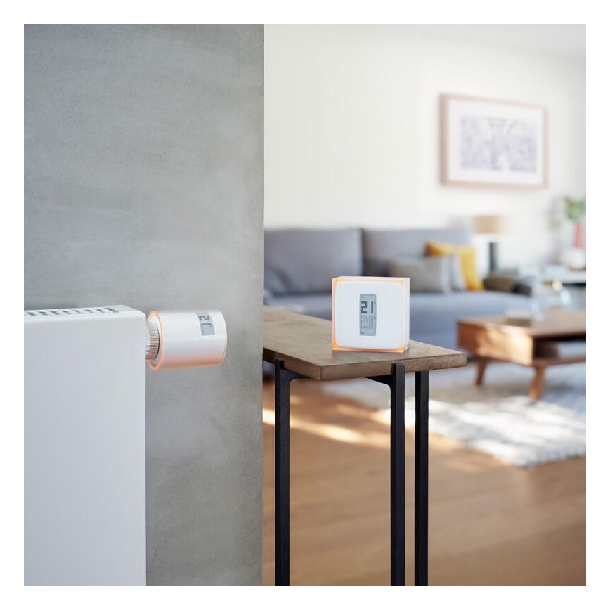 Legrand NVP-PRO - SADA 2x Chytrá termostatická hlavice + brána 3V Wi-Fi