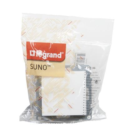 Legrand - Schodišťový vypínač bez rámečku č. 6 SUNO bílá