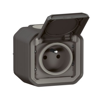 Legrand - Venkovní zásuvka PLEXO 250V IP55 antracit