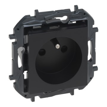 Legrand - Zásuvka domovní bez rámečku 250V/16A NILOE STEP černá