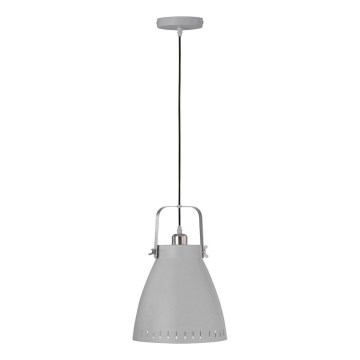 Leuchten Direkt 11059-15 - Lustr na lanku EVA 1xE27/60W/230V pr. 21,5 cm šedá