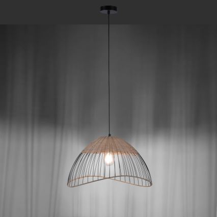 Leuchten Direkt 11154-79 - Lustr na lanku REED 1xE27/60W/230V