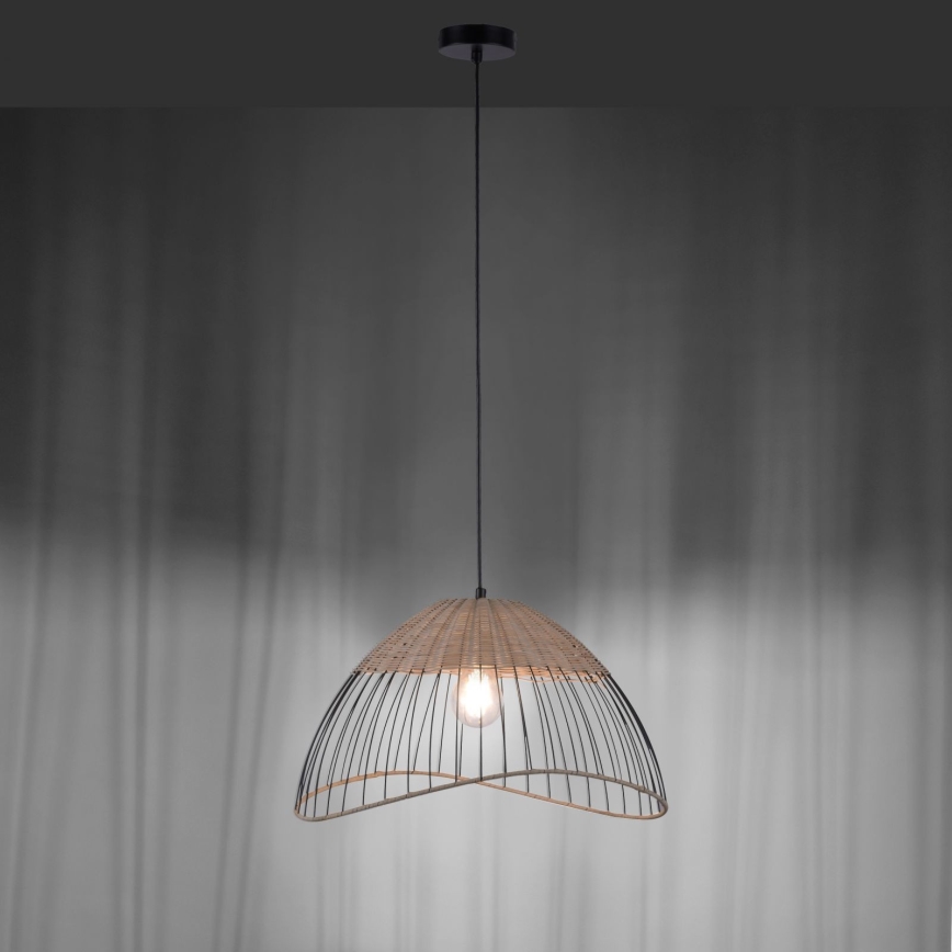Leuchten Direkt 11154-79 - Lustr na lanku REED 1xE27/60W/230V