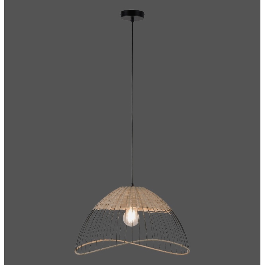 Leuchten Direkt 11154-79 - Lustr na lanku REED 1xE27/60W/230V