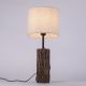 Leuchten Direkt 11233-79 - Stolní lampa BARK 1xE27/40W/230V dřevo