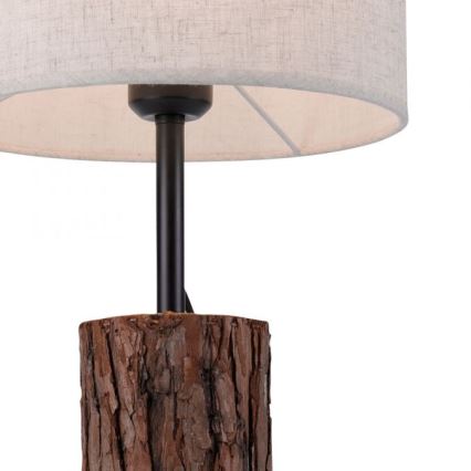 Leuchten Direkt 11233-79 - Stolní lampa BARK 1xE27/40W/230V dřevo