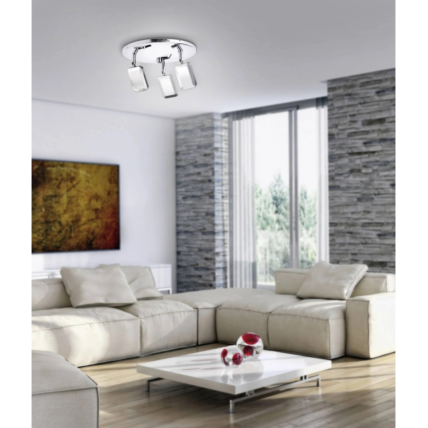 Leuchten Direkt 11243-17 - LED Bodové svítidlo WELLA 3xLED/4,2W/230V