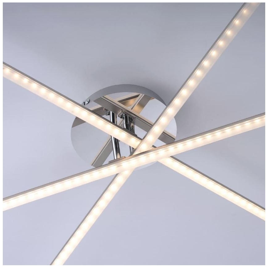 Leuchten Direkt 11274-55 - LED Přisazený lustr SIMON 3xLED/8W/230V matný chrom