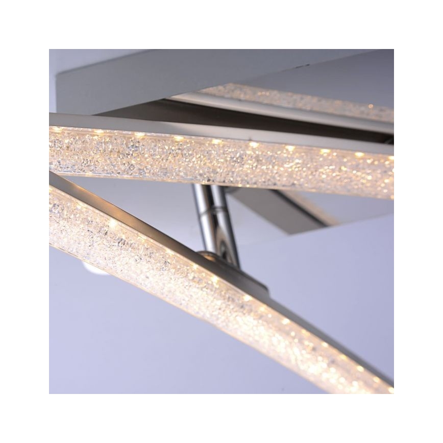 Leuchten Direkt 11290-17 - LED Přisazený lustr SIMON 2xLED/5W/230V lesklý chrom