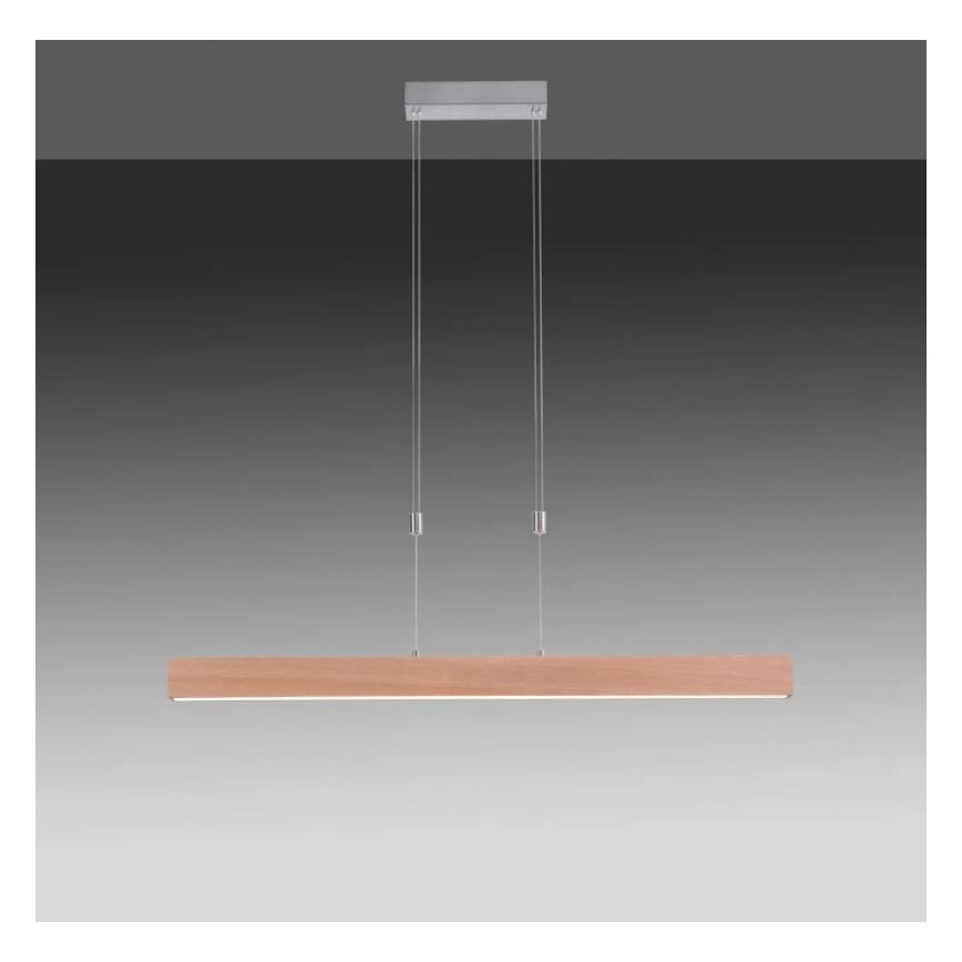 Leuchten Direkt 11420-78 - LED Stmívatelný lustr na lanku AMANDA LED/30W/230V