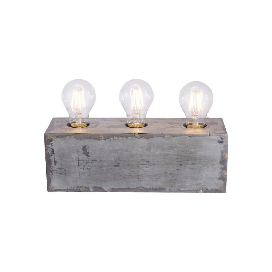 Leuchten Direkt 11498-77 - Stolní lampa SAMIA 3xE27/25W/230V