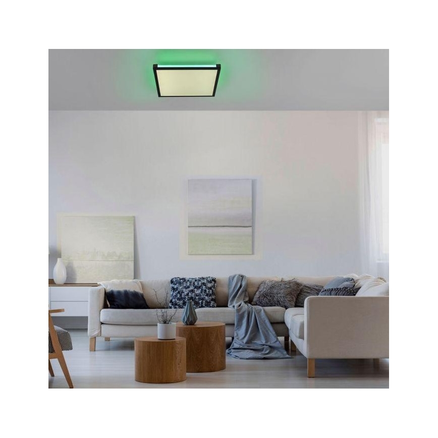 Leuchten Direkt 11621-18 - LED RGB Stmívatelné stropní svítidlo MARIO LED/24W/230V 2700-5000K + dálkové ovládání