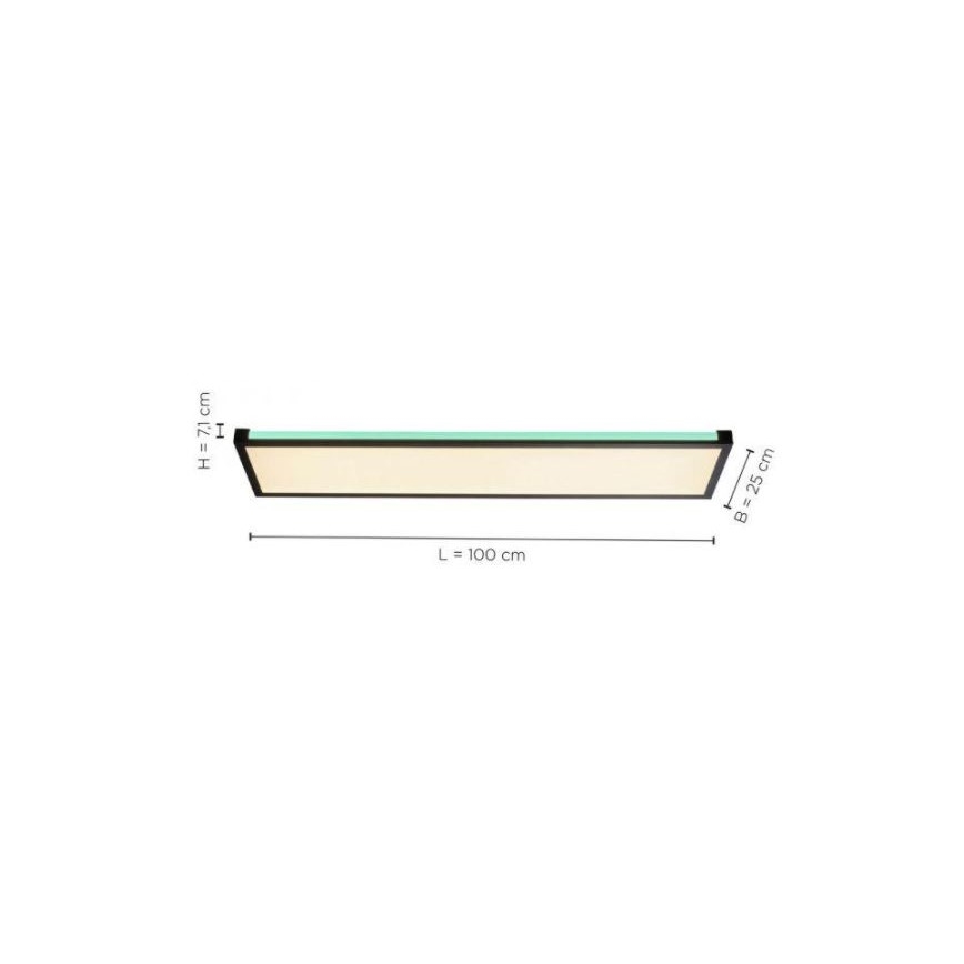 Leuchten Direkt 11622-18 - LED RGB Stmívatelné stropní svítidlo MARIO LED/29W/230V 2700-5000K + dálkové ovládání