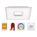 Leuchten Direkt 11645-16 - LED RGB Stmívatelné stropní svítidlo RECESS LED/22,5W/230V + LED/5W + dálkové ovládání