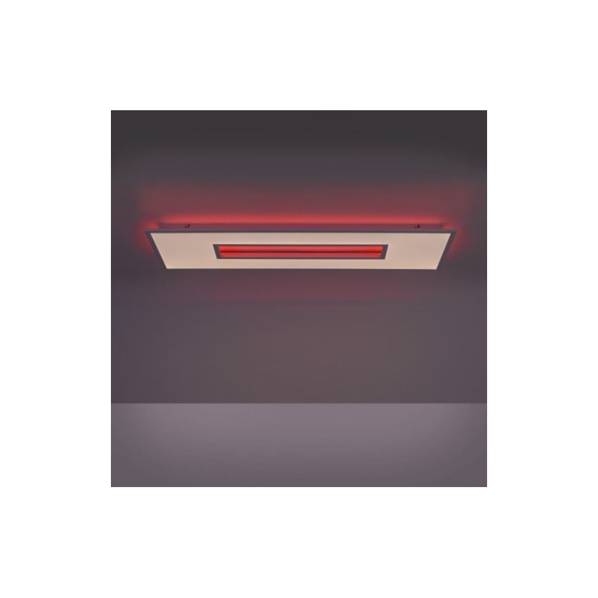 Leuchten Direkt 11646-16 - LED RGB Stmívatelné stropní svítidlo RECESS 1xLED/41W/230V + 1xLED/7,5W + dálkové ovládání
