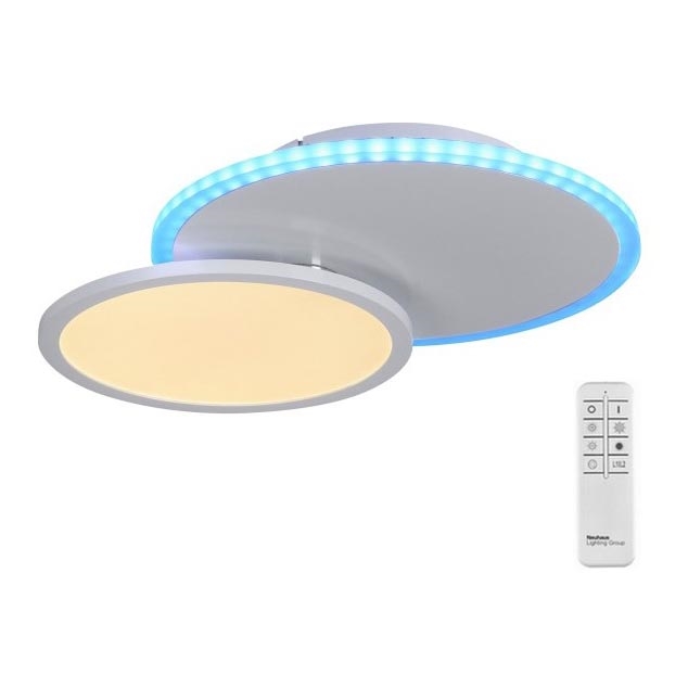 Leuchten Direkt 11662-16 - LED RGB Stmívatelné stropní svítidlo ARENDA LED/21W/230V + dálkové ovládání